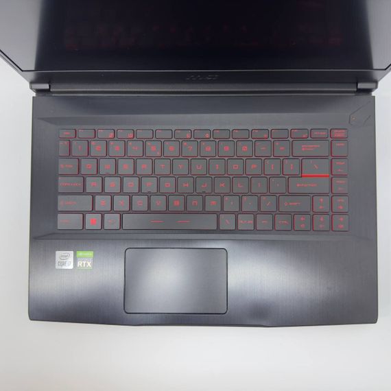 Ігровий ноутбук MSI GF65 Thin 10UE / 15.6" (1920x1080) IPS / Intel Core i7-10750H (6 (12) ядер по 2.6 - 5.0 GHz) / 16 GB DDR4 / 512 GB SSD / nVidia GeForce RTX 3060, 6 GB GDDR6, 192-bit / WebCam б/в + Подарунок Мишка та килимок | Зображення 3