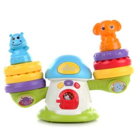 Музыкальная развивающая игрушка "Весы" QF366-043 со световыми эффектами Синий