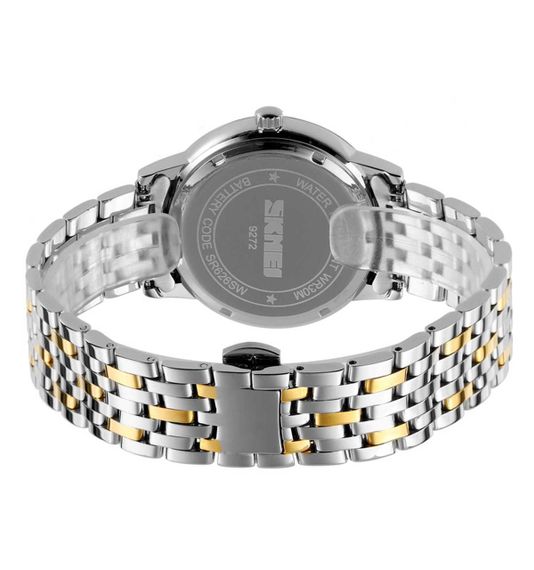 Skmei 9272TGDBK-B Gold/Silver-Black Men | Зображення 3