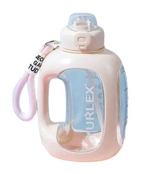 Еко-пляшка для води із безпечного пластику 1500 мл. Біла