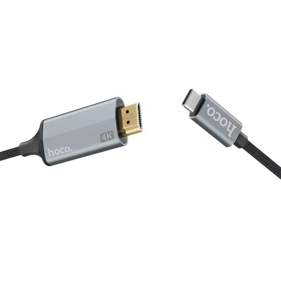 Кабель-перехідник Hoco UA13 Type-C на HDMI Full HD 4K/2K, 1.8 м | Зображення 4