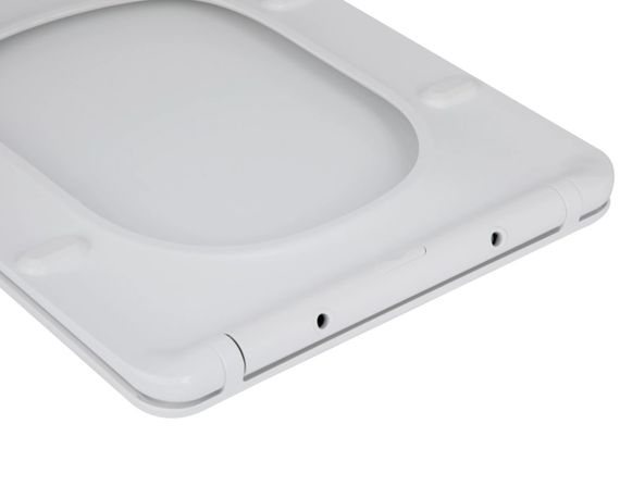 Сидіння для унітазу Qtap Crow 490 з мікроліфтом Slim Duroplast, Quick Release QT99SC5171W | Зображення 4