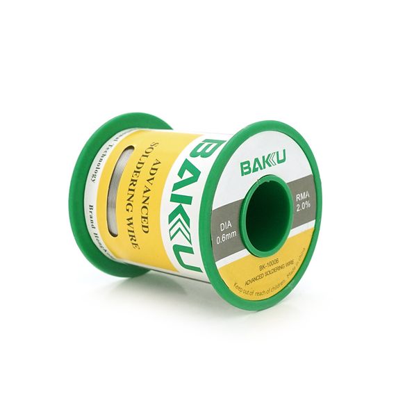 Припій BAKU дротяний Solder wire BK10006 100G DIA 0, 6mm (100g)