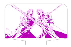 Акриловый светильник-ночник управление с телефона Devil May Cry 5 tty-n002017