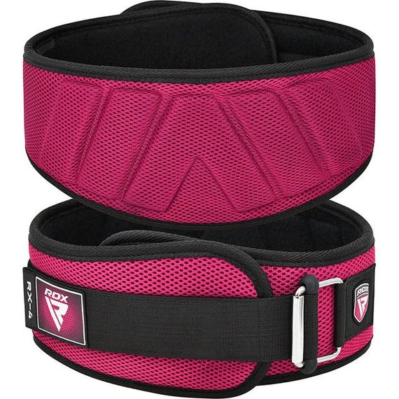 Пояс (тяжелая атлетика) RDX RX4 EVA Curve неопреновый PINK S | Зображення 4