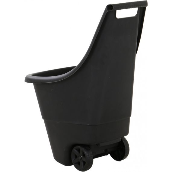 Тележка cадовая 2-х колесная пластиковая Keter (Кетер) Easy Go Breeze 50 л (17199467) Черный | Зображення 2