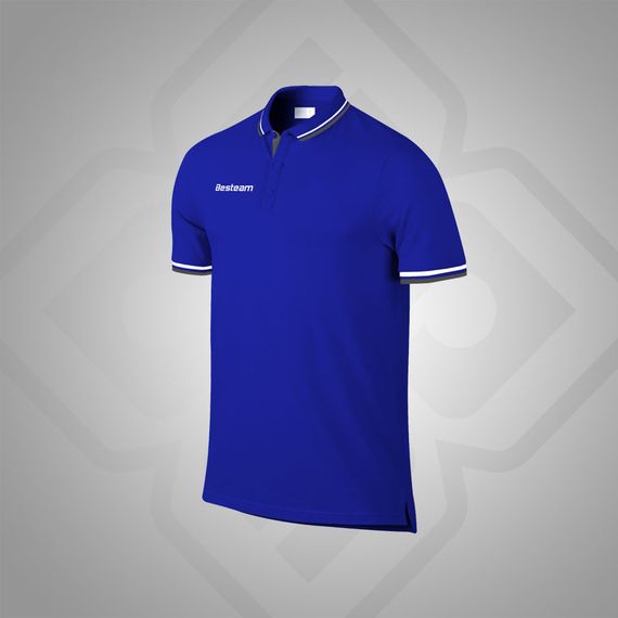 Поло BestTeam Club PL-14025 блакитне
