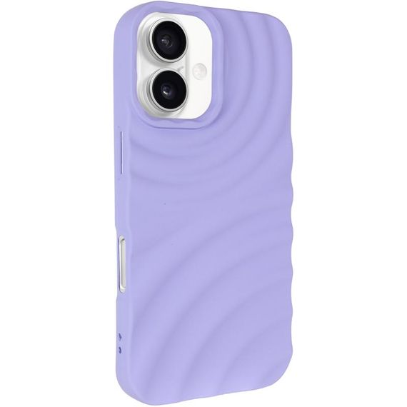 Чохол TPU MonoWave для Apple iPhone 16 (6.1") Light Blue