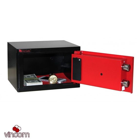 Сейф мебельный Griffon MS.1723.K.Е RED | Зображення 1