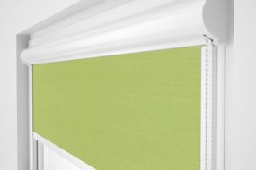 Рулонна штора Rolets Льон 2-873-550 55x170 см закритого типу Салатова