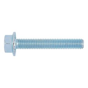 Болт метричний DIN6921-FLG/SER - 8.8 A2K SW15 M10x45 мм