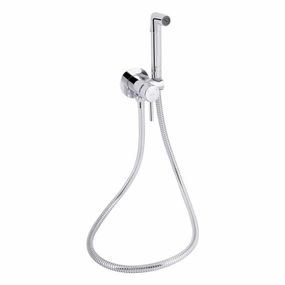 Набор для гігієнічного душу Qtap Inspai-Varius округлий QTINSVARCRMV00440001 Chrome