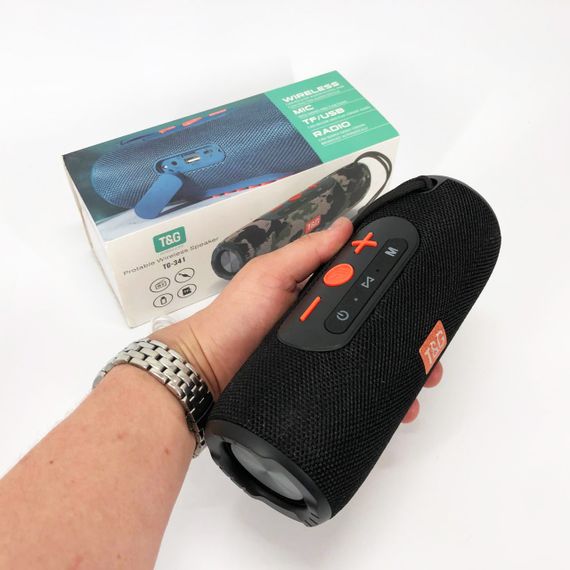 Блютуз-колонка з usb-портом, Лампа блютуз колонка, Блютуз колонка з ремінцем флешкою GH-11 | Зображення 4