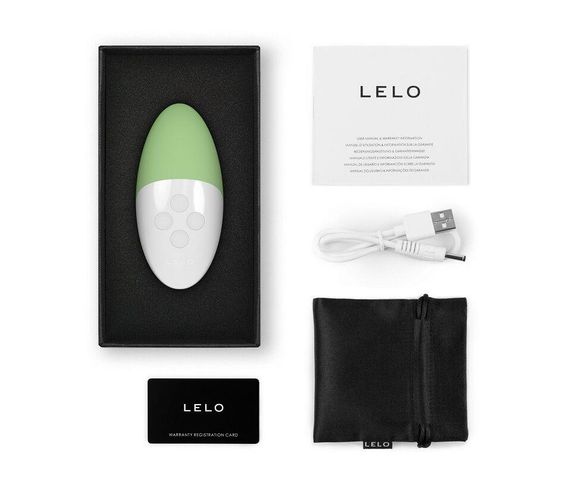 Музичний вібратор для клітора LELO SIRI 3 Green, вібрації в ритмі звуків без смартфона Sex Aura | Зображення 2