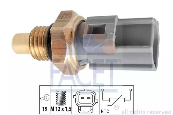 Датчик температури палива Ford Transit 2.2/2.4 TDCi 06-14, FACET (73281) | Зображення 3