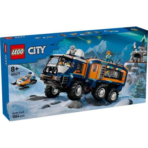 Конструктор LEGO City Арктична дослідна вантажівка з науковою лабораторією (60471)