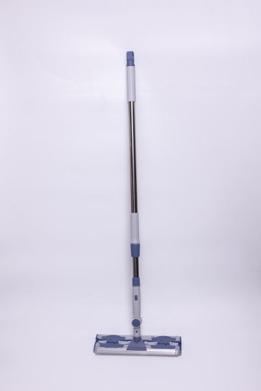 Універсальна швабра з металевою ручкою та змінною плоскою насадкою для плитки, ламінату та лінолеуму HP-35015-30 | Зображення 2