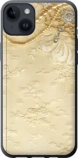 Чохол на iPhone 14 Plus Мереживний орнамент із силікону FCh_019226