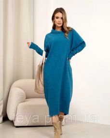 Платье для женщин цвет бирюзовый размеры XL, XXL, S FI_009354