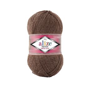 Alize Superwash Comfort Socks, коричневий меланж 240