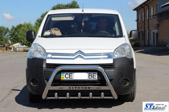Кенгурятник WT004 (нерж.) 51 мм для Citroen Berlingo 2008-2018 гг | Зображення 2