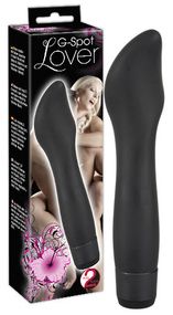 Вибратор для точки G ЛЮБОВЬ (черный) sexstyle