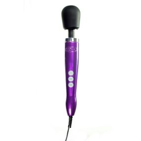 Вібромасажер DOXY Die Cast Purple, дуже потужний, живлення 220В, металевий корпус Sex Aura