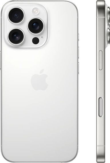 Смартфон Apple iPhone 16 Pro 128GB White Titanium (MYNE3) | Зображення 1