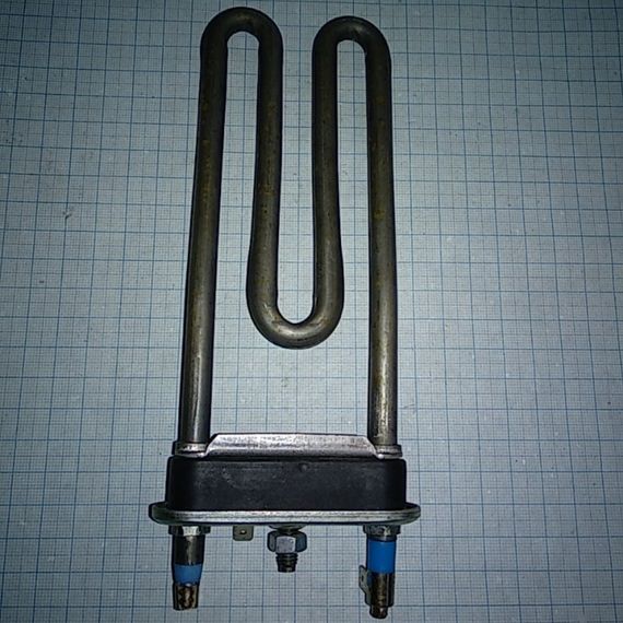 Тен 1800w,L-170 для пральної машини Indesit, Ariston без отвору під термостат і борти Thermowatt(Італія) | Зображення 1