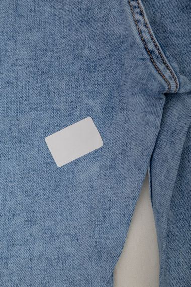 Джинсы женские  -уценка, цвет голубой, 255RL9754A-U-21 | Зображення 5