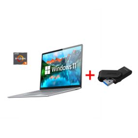 Ультрабук Microsoft Surface Laptop 4 1958 / 13.5" (2256x1504) IPS Touch / AMD Ryzen 5 4680U (6 (12) ядер по 2.2 - 4.0 GHz) / 8 GB DDR4 / 256 GB SSD NVMe / AMD Radeon RX Vega 7 Graphics / WebCam / Win 11 Pro б/в + Подарунок Флеш-накопичувач Kingston 64 ГБ