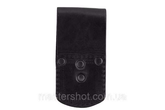 Тримач для кийки ПГ-М чохол під кийок тримач з кільцем для носіння палиці шкіряний чорний 932 ms | Зображення 1