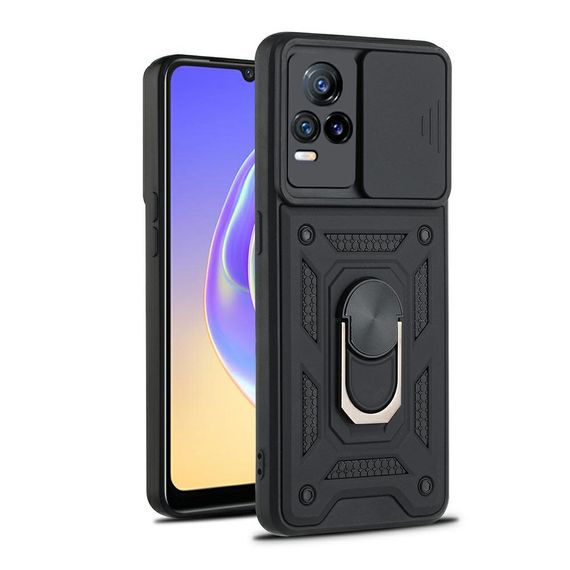 Чохол Defender з захистом камери для Vivo Y31 колір Чоний