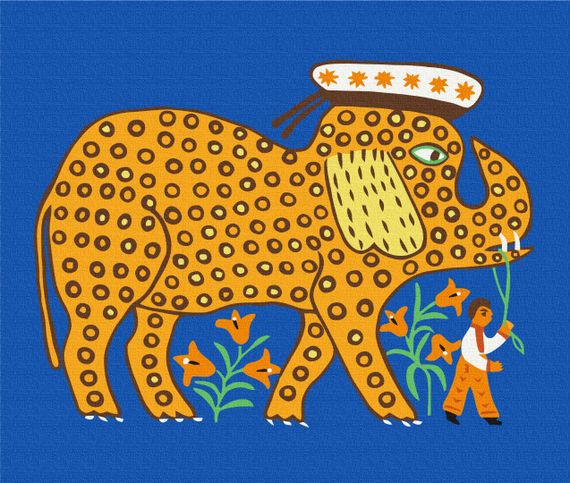 Захотів слоник бути моряком © Марія Примаченко