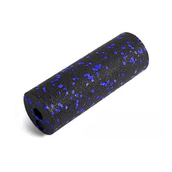 Набір для масажу та йоги PowerPlay PP_4093 EPP (3 м'ячики + валик масажер 15*5,3см.) Blue + резинка 7,5кг. | Зображення 3