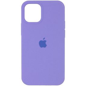 Чохол Silicone Case Full Protective (AA) для Apple iPhone 13 (6.1") Бузковий / Dasheen