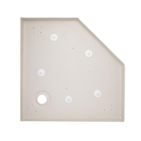 Душевой поддон Qtap Diamond 301112 100x100x12 см + сифон | Зображення 3