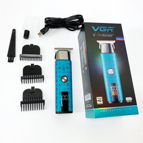 Отличная машинка для стрижки волос VGR, Машинка для стрижки волос и бритья мужская KM-48 | Зображення 7