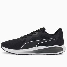 Кроссовки мужские Puma Twitch Runner Shoes 376289 01 (черные, беговые, повседневные, текстиль, бренд пума) 43 (UK 9 / US 10 - стелька 28 см)