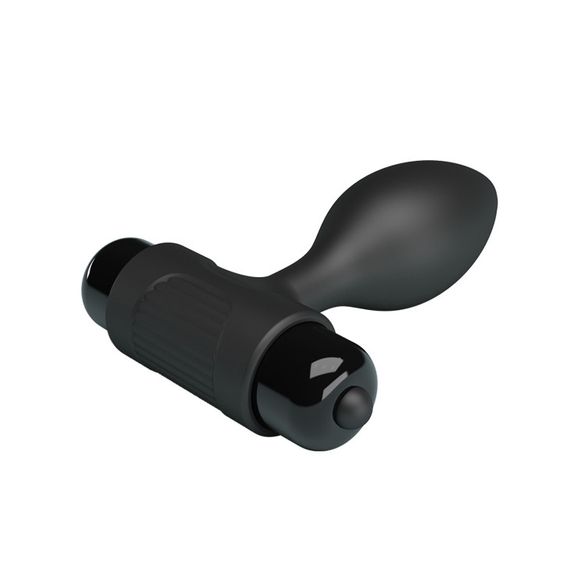 Анальна пробка - Pretty Love Vibra Butt Plug Black Sex Aura | Зображення 4