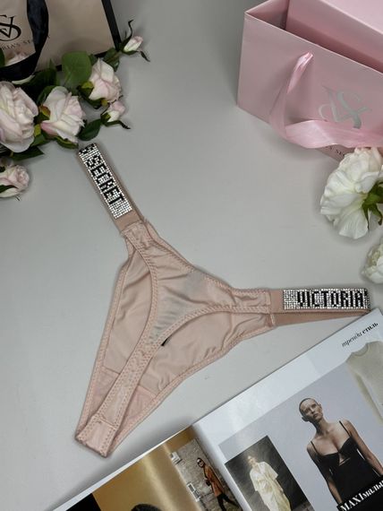 Труси жіночі Victoria's Secret Very Sexy Thongs Pink wu077-3 | Зображення 2