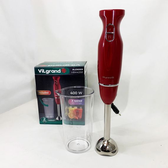 Блендер ViLgrand VBH4330. Колір: червоний | Зображення 8
