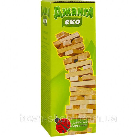 Настольная игра Джанга Эко  Arial 910121, 54 бруска