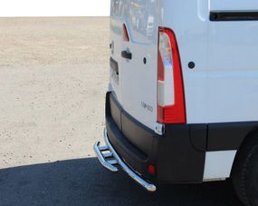 Задня дуга AK011 (нерж.) для Nissan NV400 2010-2024 рр