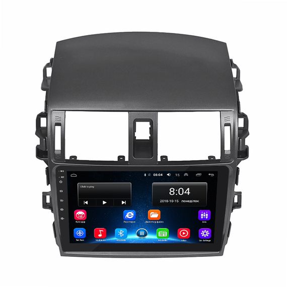 Штатна магнітола Lesko для Toyota Corolla X (E140, E150) 2006-2012