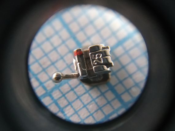 Металлические брекеты ITG7 Passive Self-Ligating Brackets Roth .022" w/h 345, (набор 20 шт.) | Зображення 2
