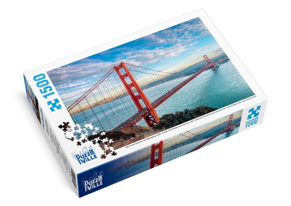 Пазл «Міст Золоті Ворота. Сан-Франциско, США» PZL1500_3, 1500 елементів, в коробці (4820266222239) | Зображення 3