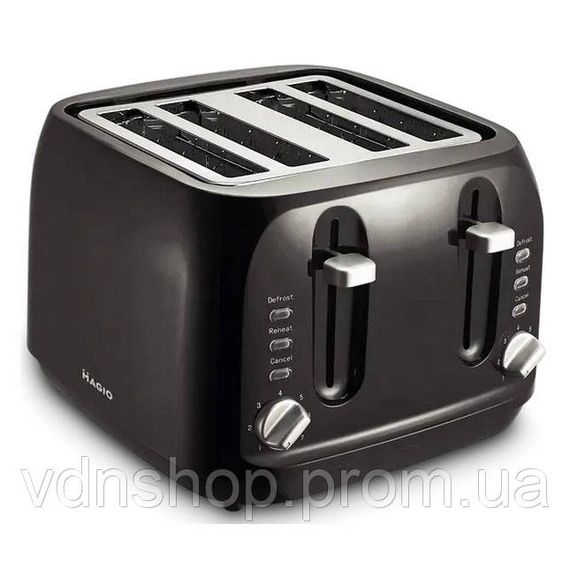 Мощный тостер для дома и кухни Magio, Тостер компактный для замороженного хлеба XZ-62 | Зображення 3