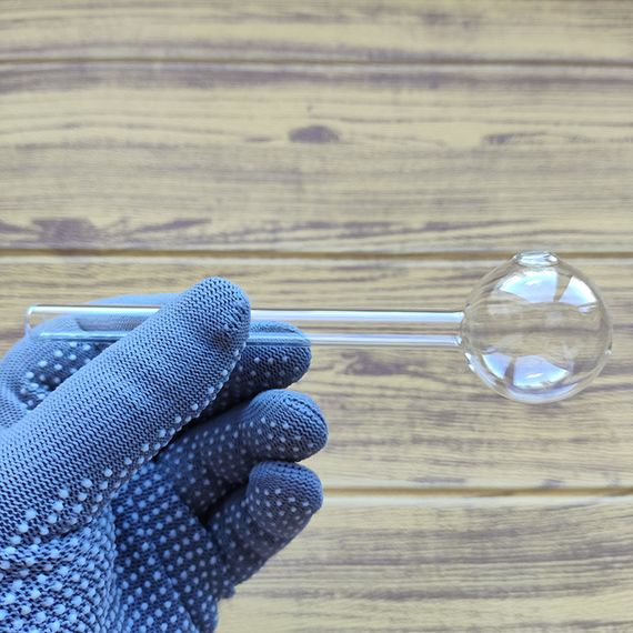 Стеклянная трубка Biglass Long Oil Clear | Зображення 1