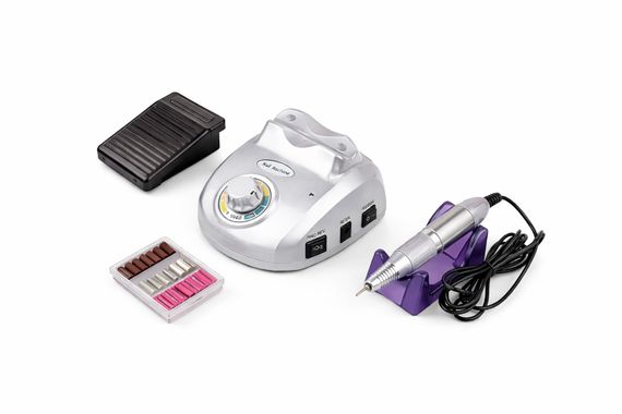Фрезер для маникюра и педикюра DM-208 на 35000 оборотов 30 ВТ Серый | Зображення 1